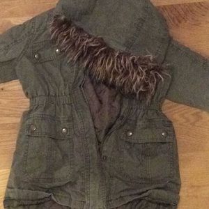 Faux fur winter coat/jacket